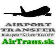 AIRPORT TRANSFER: Kosice - Rzeszow,  Kosice - Budapest  www.AirTrans.sk
