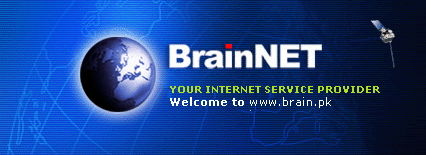 Brain NET is pioneer in Internet Service (SM8414)