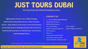 Best Tour Destination in Just Tours Dubai